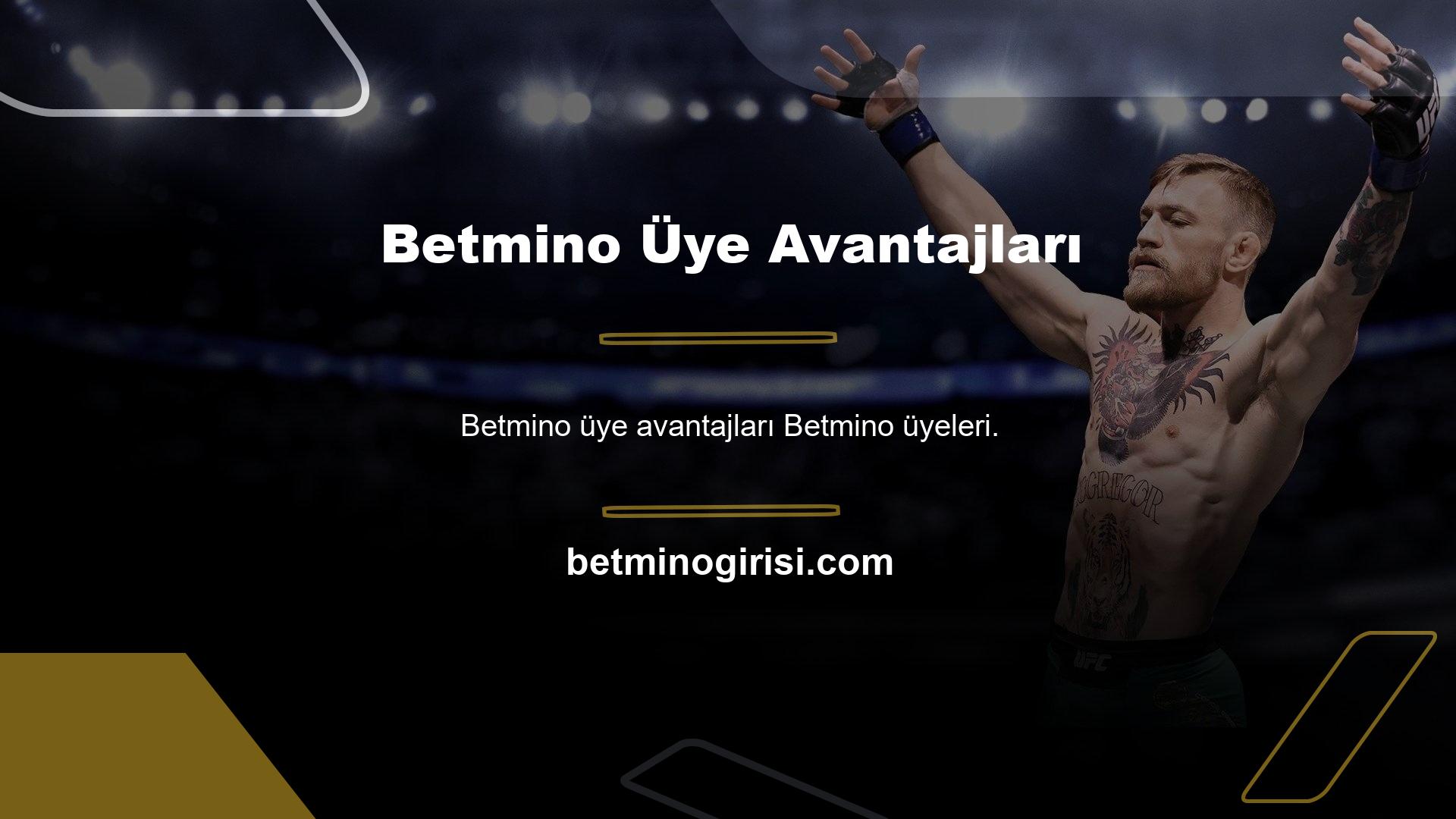 Betmino üyeleri muhtemelen bildiğiniz gibi, bir bahis sitesine üye olmak isteyen kullanıcılar için tek kriter elbette Betmino bahis oranlarıdır